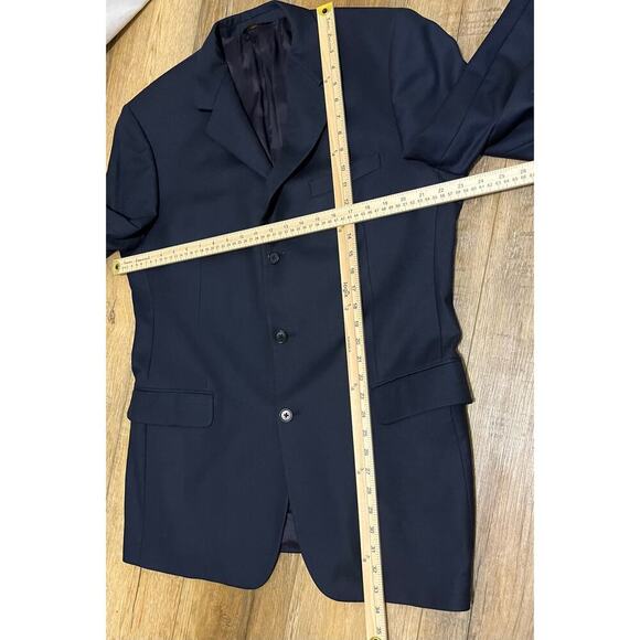 Brooks Brothers 1818 Madison Blazer Jacket 44L Navy Wool Made in Italy V.B.C. - Picture 9 of 9